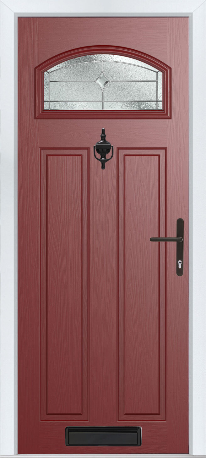 harlington red front door