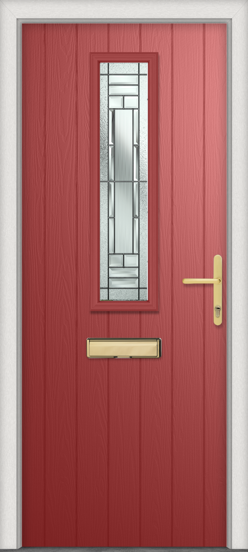 Mowbray red Composite Door