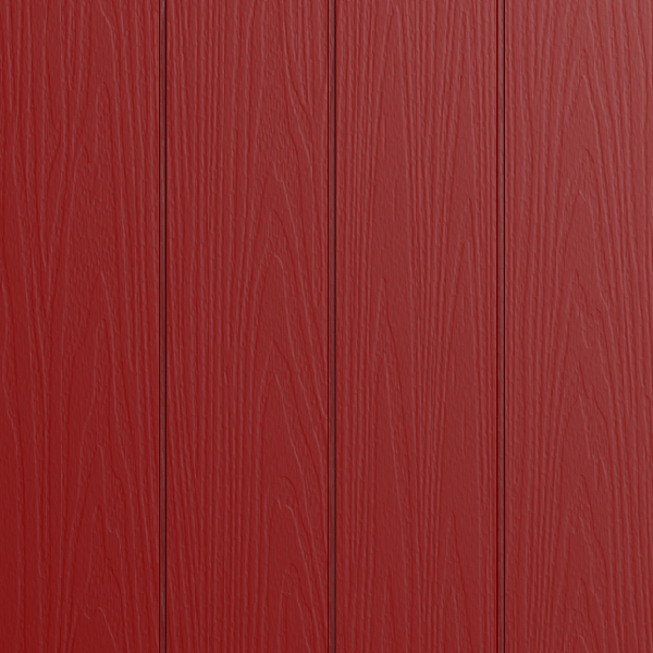red composite front doors